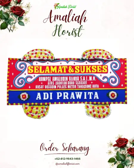 Papan Bunga Ucapan Selamat Tenjolayar